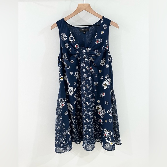 Jason Wu For Target Navy Daisy Dress Size Large - Picture 2 of 6